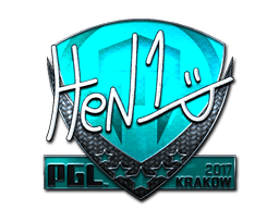 Sticker | HEN1 (Foil) | Krakow 2017