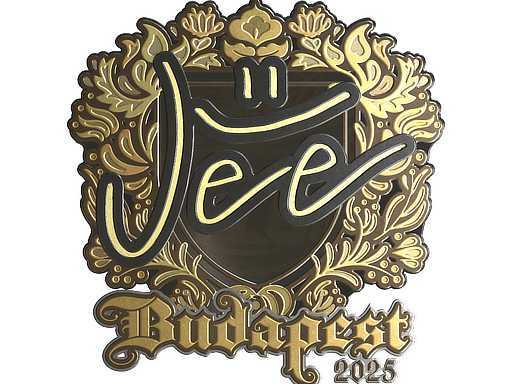 Sticker | Jee (Gold) | Budapest 2025