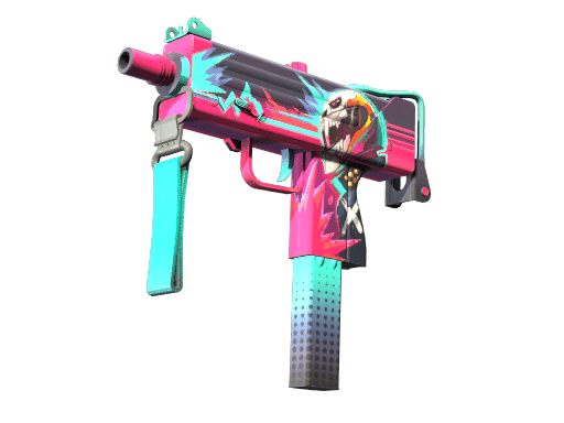 StatTrak™ MAC-10 | Neon Rider (Factory New)
