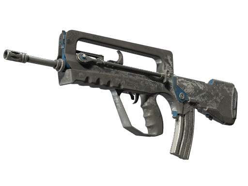 FAMAS | Halftone Wash (Battle-Scarred)