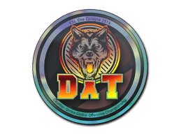 Sticker | dAT team (Holo) | Cologne 2014