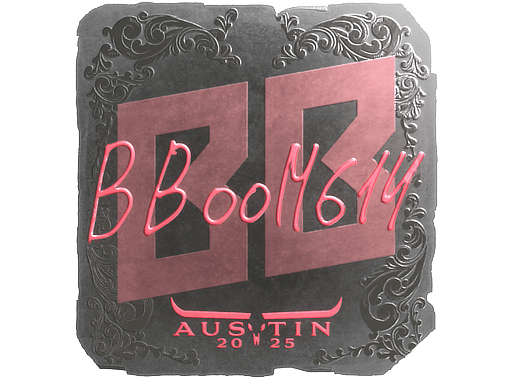 Sticker | Boombl4 (Foil) | Austin 2025