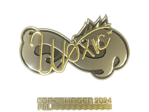 Sticker | woxic (Gold) | Copenhagen 2024