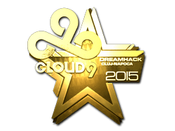 Sticker | Cloud9 (Gold) | Cluj-Napoca 2015
