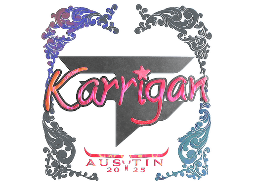 Sticker | karrigan (Holo) | Austin 2025
