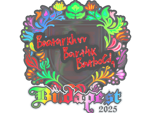 Sticker | Bart4k (Holo) | Budapest 2025