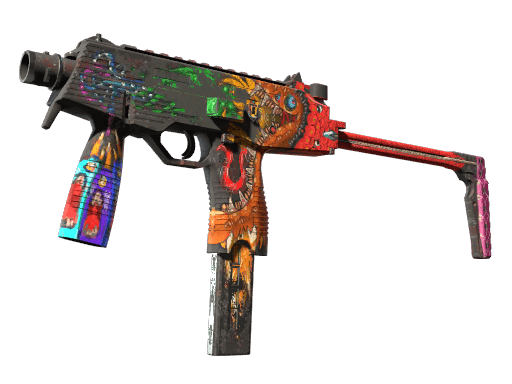 StatTrak™ MP9 | Food Chain (Battle-Scarred)