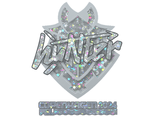 Sticker | huNter- (Glitter) | Copenhagen 2024