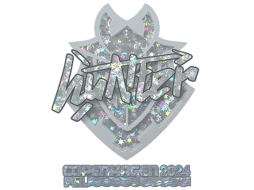 Sticker | huNter- (Glitter) | Copenhagen 2024