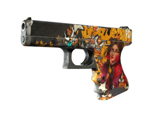 Glock-18 | Bullet Queen (Battle-Scarred)