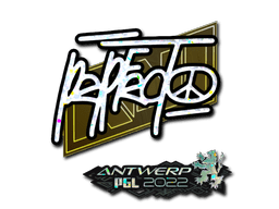 Sticker | Perfecto (Glitter) | Antwerp 2022