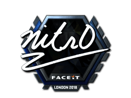 Sticker | nitr0 (Foil) | London 2018