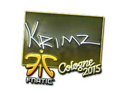 Sticker | KRIMZ (Foil) | Cologne 2015