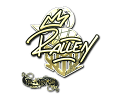 Sticker | rallen (Gold) | Paris 2023