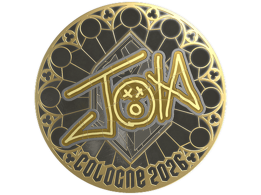 Sticker | JOTA (Gold) | Cologne 2026