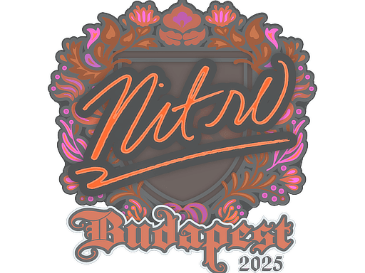Sticker | nitr0 | Budapest 2025