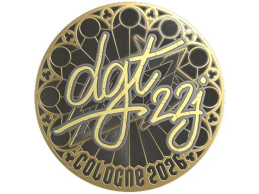 Sticker | dgt (Gold) | Cologne 2026