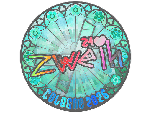 Sticker | zweih (Holo) | Cologne 2026