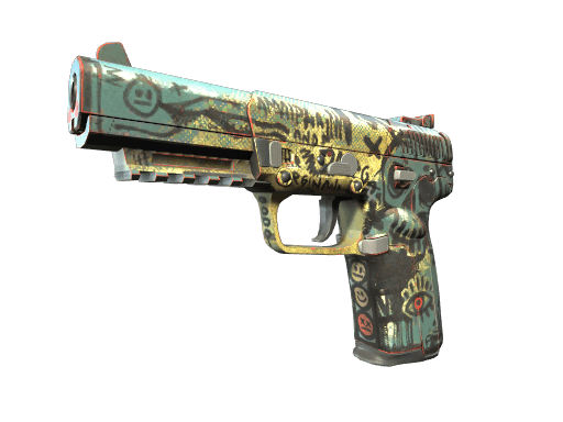 StatTrak™ Five-SeveN | Scrawl (Field-Tested)