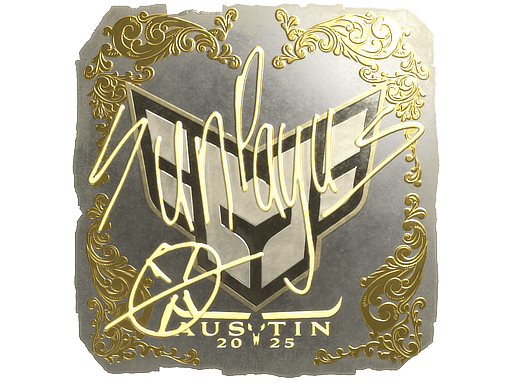 Sticker | SunPayus (Gold) | Austin 2025