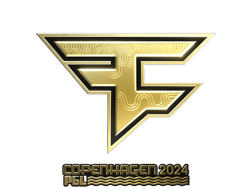 Sticker | FaZe Clan (Gold) | Copenhagen 2024