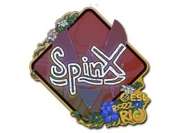 Sticker | Spinx (Glitter) | Rio 2022