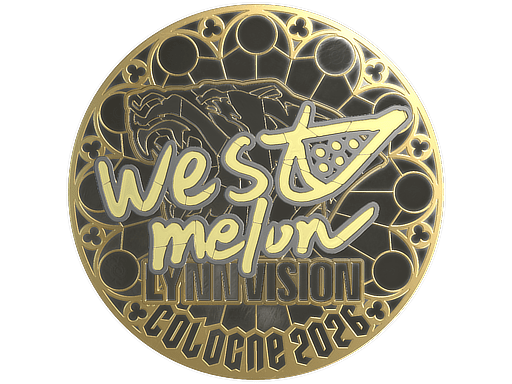 Sticker | westmelon (Gold) | Cologne 2026