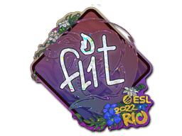 Sticker | FL1T (Glitter) | Rio 2022