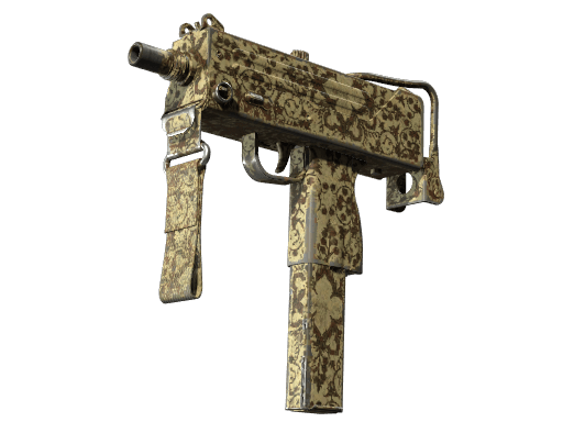 MAC-10 | Sienna Damask (Well-Worn)