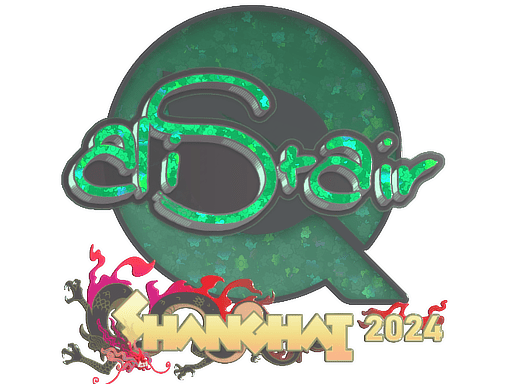 Sticker | aliStair (Glitter) | Shanghai 2024