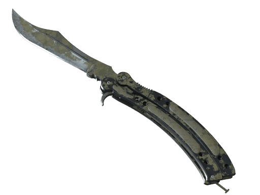 ★ StatTrak™ Butterfly Knife | Safari Mesh (Battle-Scarred)