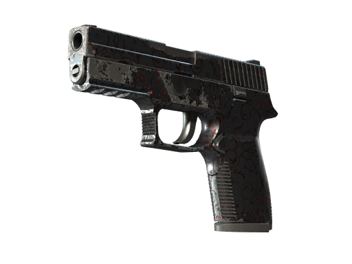 P250 | Dark Filigree (Well-Worn)