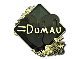 Sticker | dumau (Gold) | Rio 2022