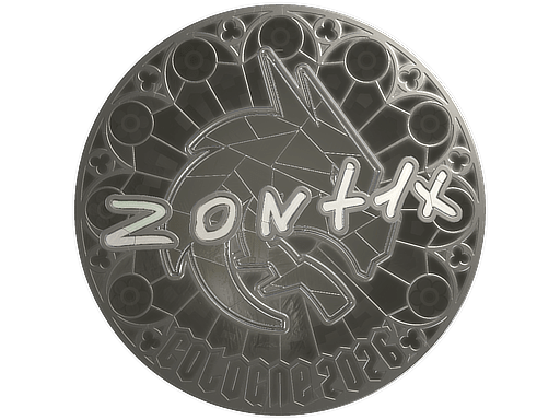 Sticker | zont1x (Foil) | Cologne 2026