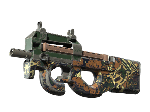 StatTrak™ P90 | Cocoa Rampage (Well-Worn)