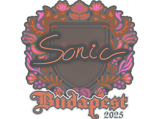 Sticker | Sonic | Budapest 2025