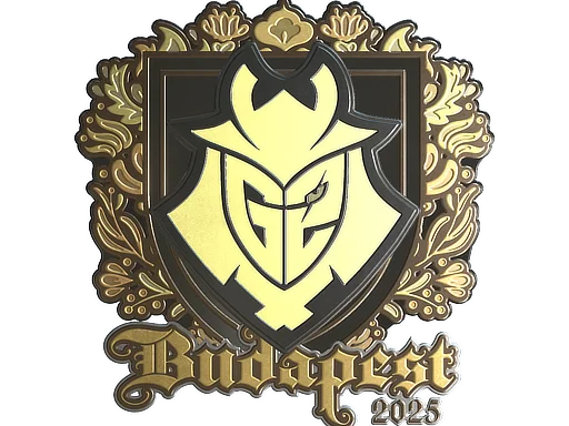 Sticker | G2 esports (Gold) | Budapest 2025