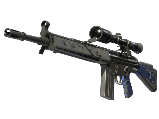 G3SG1 | Violet Murano (Battle-Scarred)