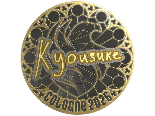 Sticker | kyousuke (Gold) | Cologne 2026