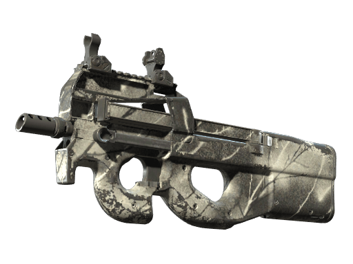 Souvenir P90 | Ash Wood (Well-Worn)
