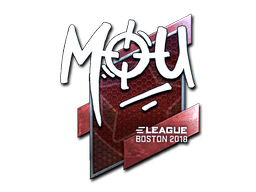 Sticker | mou (Foil) | Boston 2018