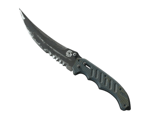 ★ StatTrak™ Flip Knife | Night (Battle-Scarred)