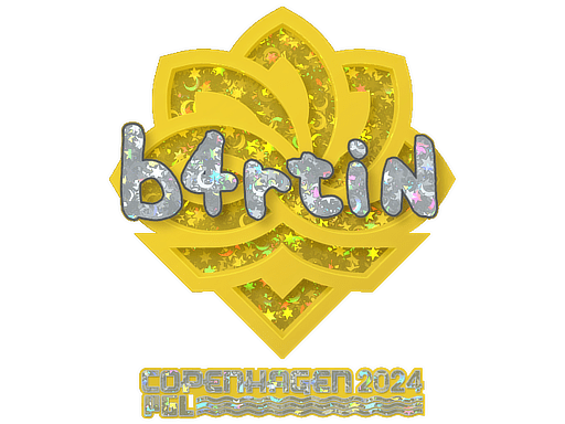 Sticker | b4rtiN (Glitter) | Copenhagen 2024
