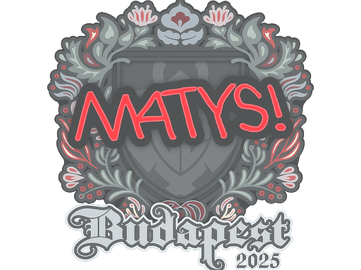 Sticker | MATYS | Budapest 2025