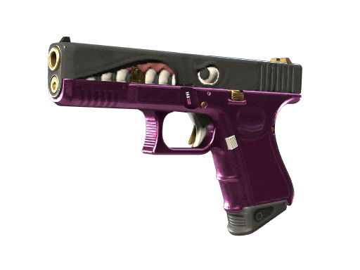 Glock-18 | Gold Toof (Minimal Wear)