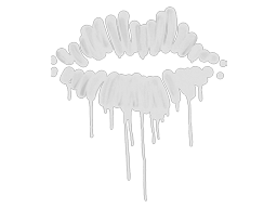 Sealed Graffiti | Kiss (Blood Red)