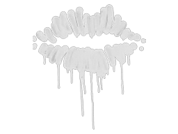 Sealed Graffiti | Kiss (SWAT Blue)