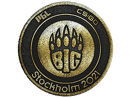 Patch | BIG (Gold) | Stockholm 2021