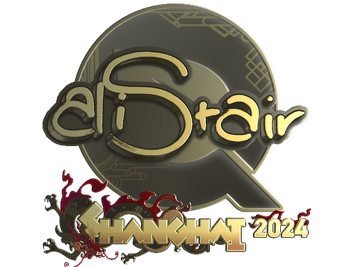 Sticker | aliStair (Gold) | Shanghai 2024