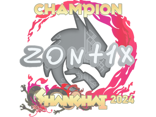 Sticker | zont1x (Champion) | Shanghai 2024